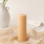 Cylinder DIY Soy Candle Home Decoration Handmade Scented Candles Aromatherapy Romantic Dinner Pillar Candles Clean Burning Dinner Candles for Wedding Home Décor Party Restaurant Spa Candles Stevvex
