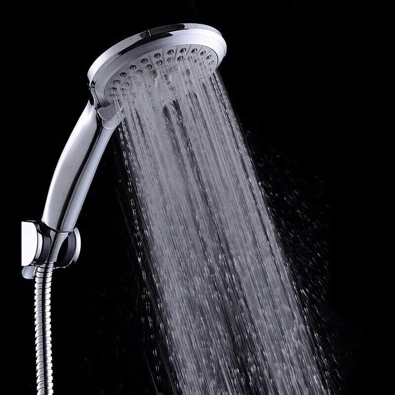 High Pressure Shower Head 5 Settings Handheld Shower Heads Spray With 5 FT Hose Pi-Mart