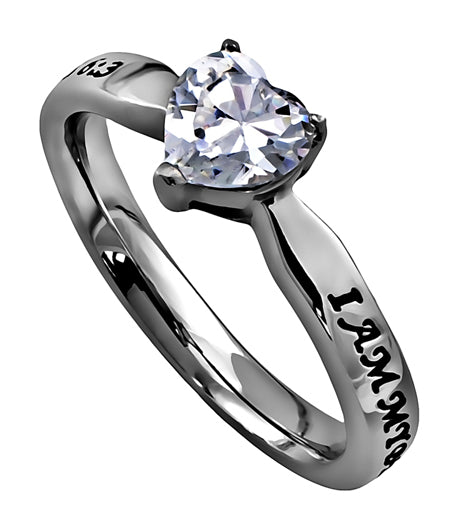 CZ Heart Ring KingdomWear