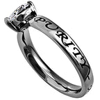CZ Heart Ring - Purity KingdomWear