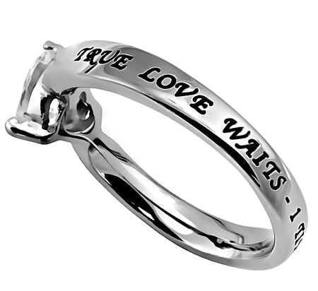 CZ Heart Ring KingdomWear