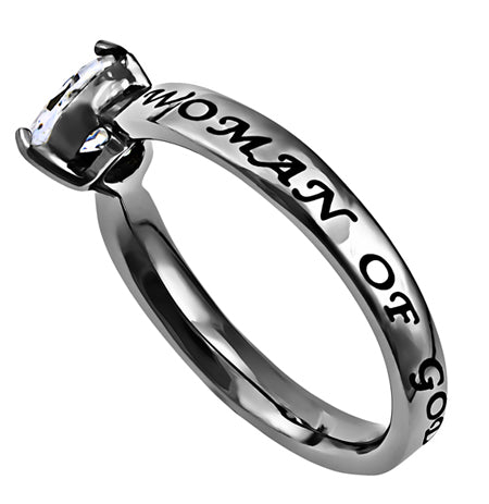 CZ Heart Ring KingdomWear