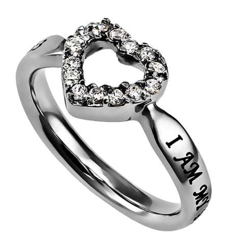 CZ Open Heart Ring KingdomWear