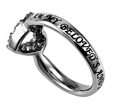 CZ Open Heart Ring KingdomWear