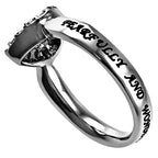 CZ Open Heart Ring KingdomWear