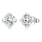D Color VVS1 1ct Moissanite Stud Earrings 925 Sterling Silver Wedding Gift BandsCo Straps