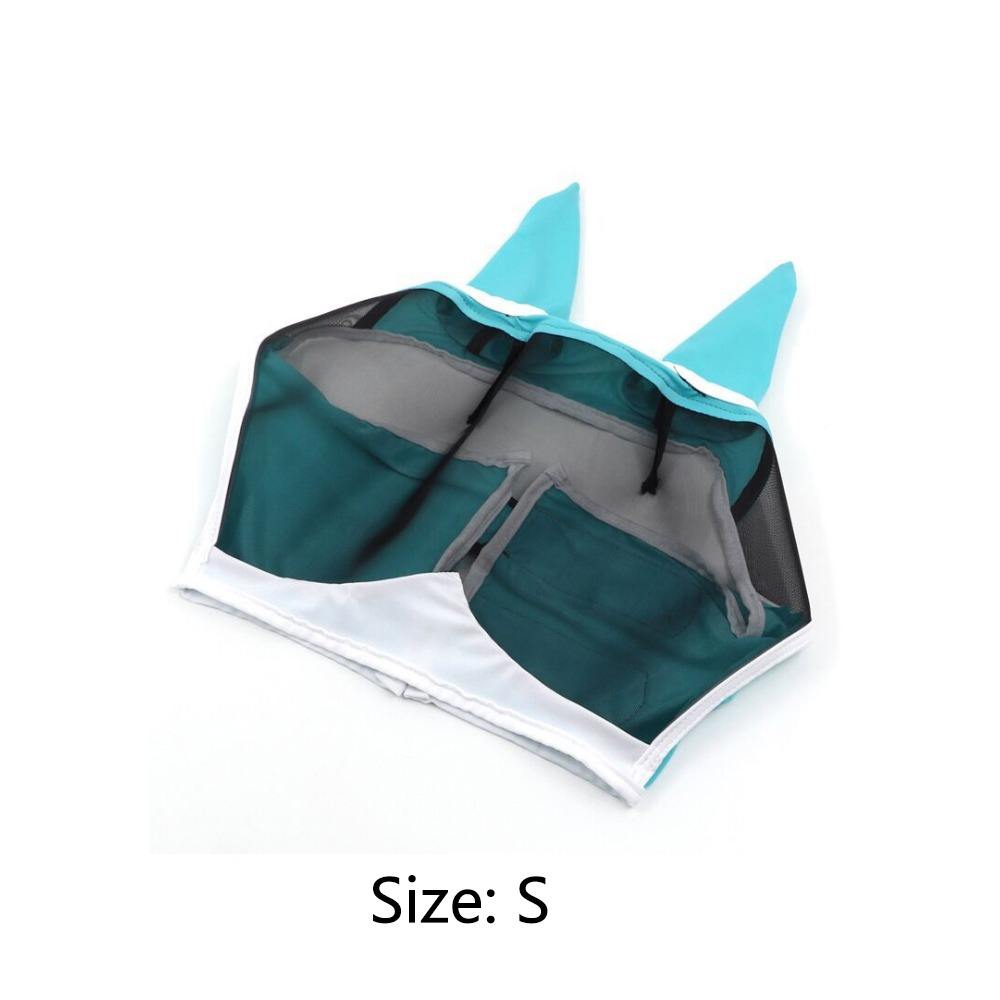 Horse Fly Mask,Extra Comfort Grip Soft Mesh Horse Fly Mask With Ears Lootquake LLC