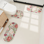 Bathroom Absorbent Non-slip Carpet Floor Mat Pi-Mart