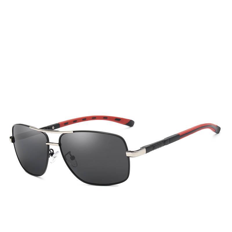 Brand Designer Men's Aluminum Magnesium Sun Glasses Polarized Mirror Lens Male Eyewear Sunglasses For Men - SJB-DIAMOND ELITES