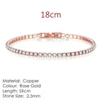 Fashion Multicolor Tennis Bracelet for Women Pi-Mart