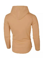 Men's Plus Size Casual Slim Fit Long Sleeve Hoodie THRIXINE