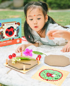Children's Handmade Knurling Tool Herbarium Outdoor Collection Leaves And Flowers Handmade Tools Pi-Mart