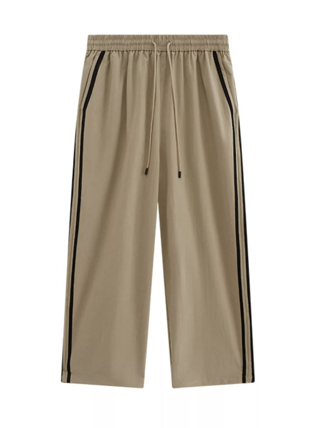Men's Wide Leg Side Striped Pants