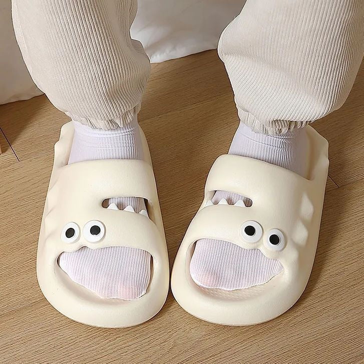 Cute Cartoon Slippers For Women Men Indoor And Outdoor Non-slip Thick Soles Floor Bathroom Slippers Fashion House Shoes Pi-Mart