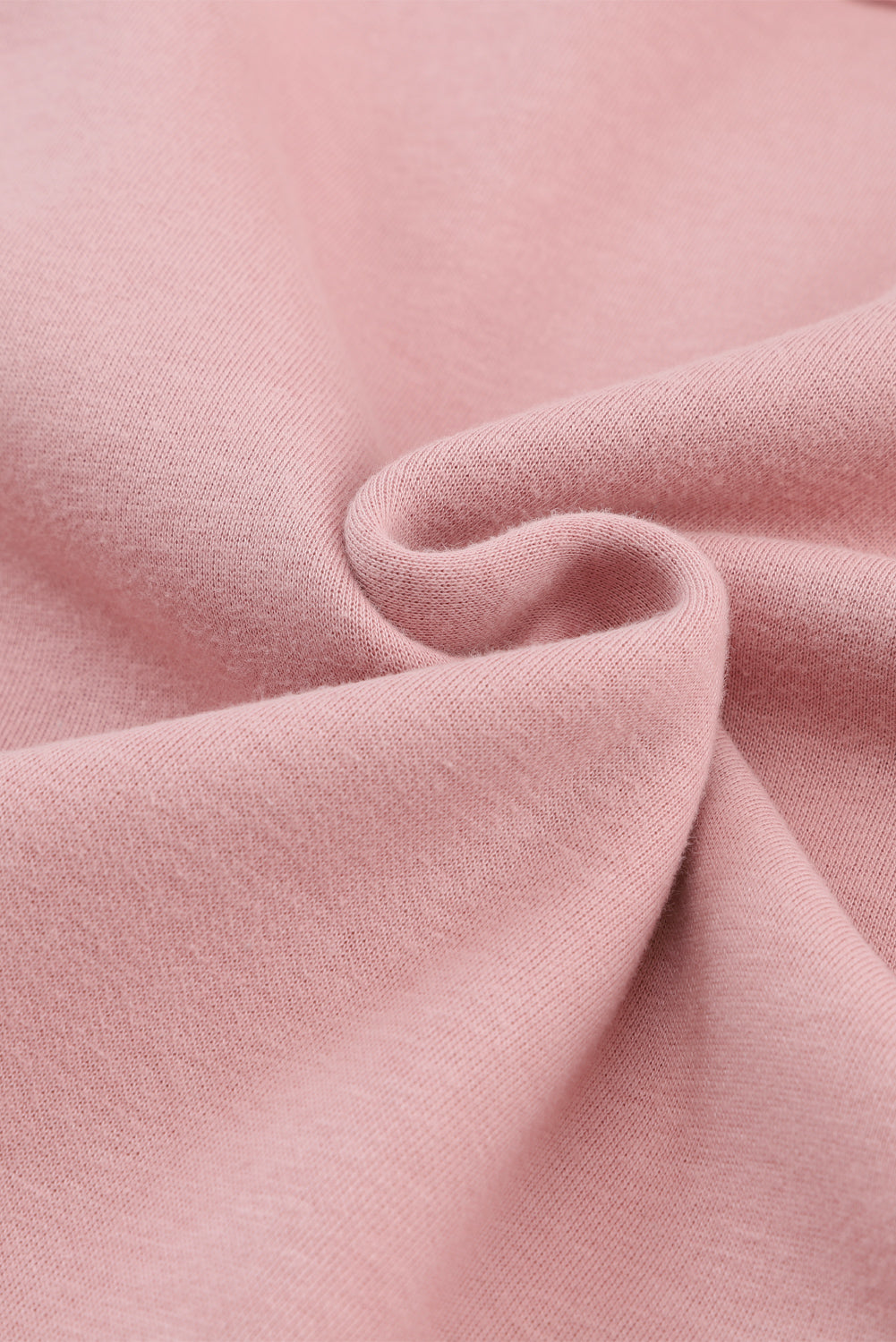 Pink Flap Pocket Drawstring Hood Zip Up Jacket Lootquake LLC
