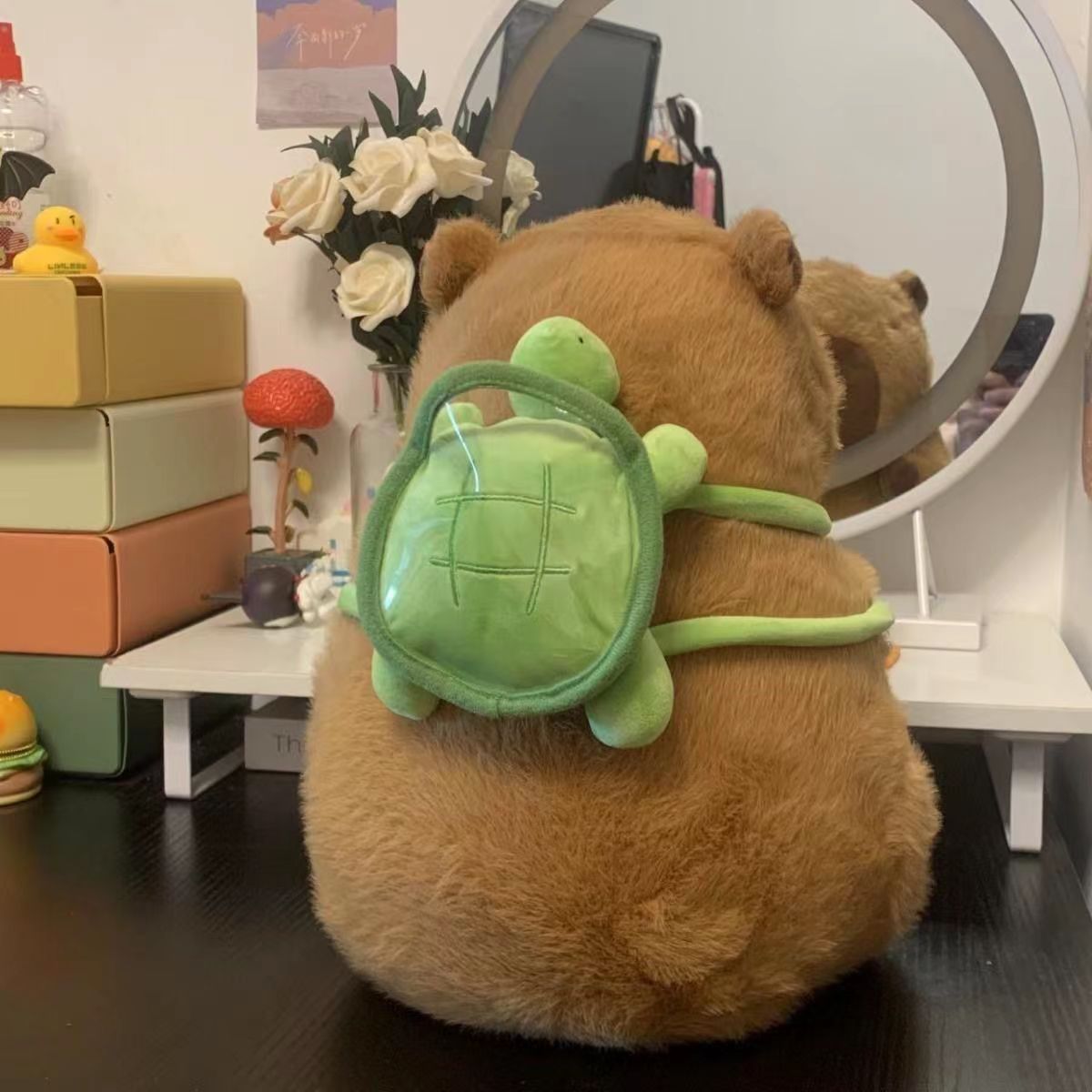 Fashion Simple Capybara Plush Toy Pillow Pi-Mart