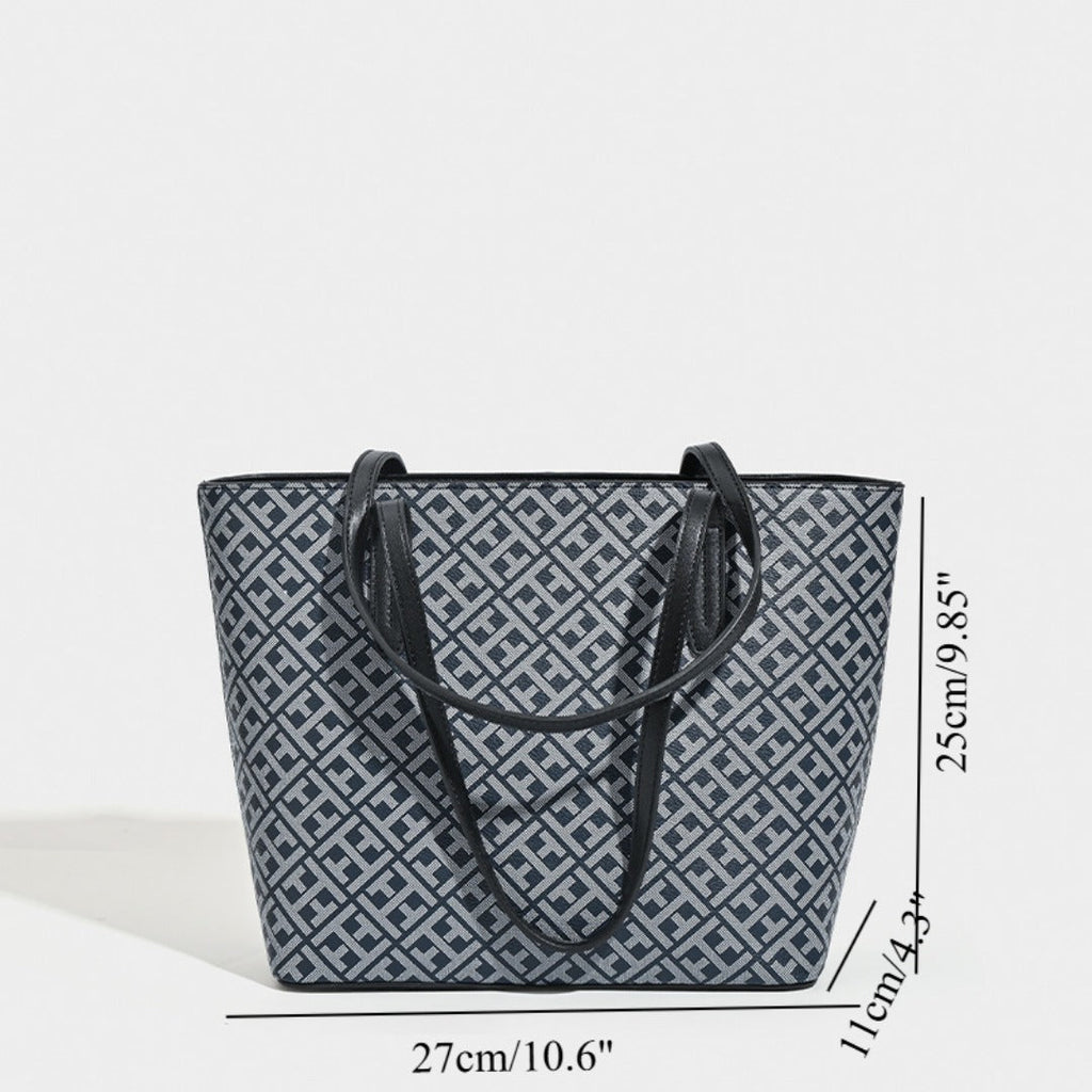 Light luxury oversized shopping bag, women's versatile portable tote bag, shoulder bag - SJB-DIAMOND ELITES