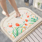 Diatom Mud Floor Mat Nordic Style Bathroom Non-slip Absorbent Pi-Mart