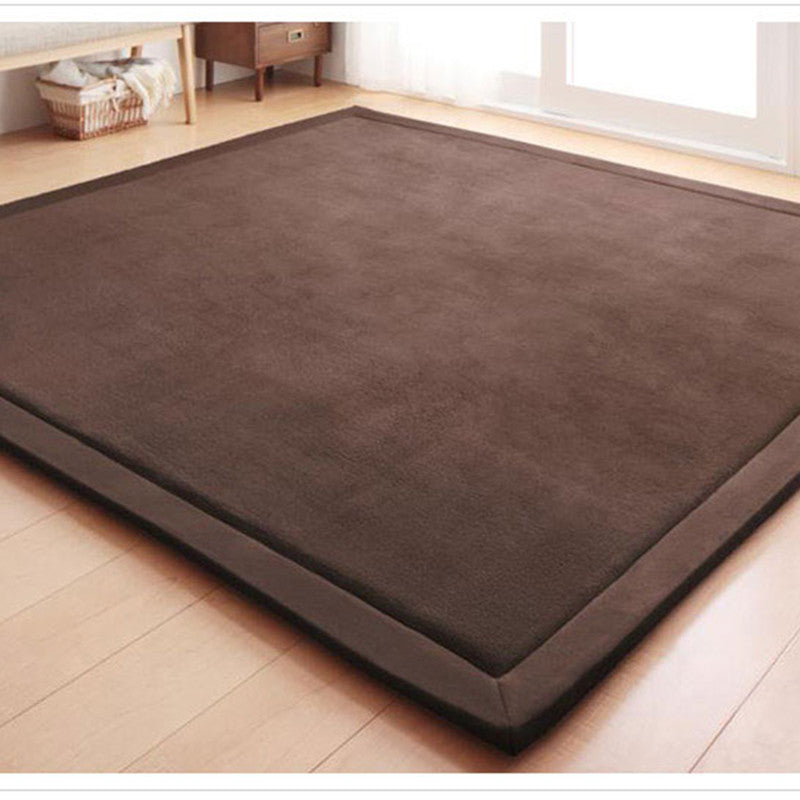 Thick Coral Velvet Carpet Tatami Crawling Non-slip Mat Pi-Mart
