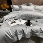 Four-piece Cotton Leopard Print Duvet Cover Atmosphere Pi-Mart