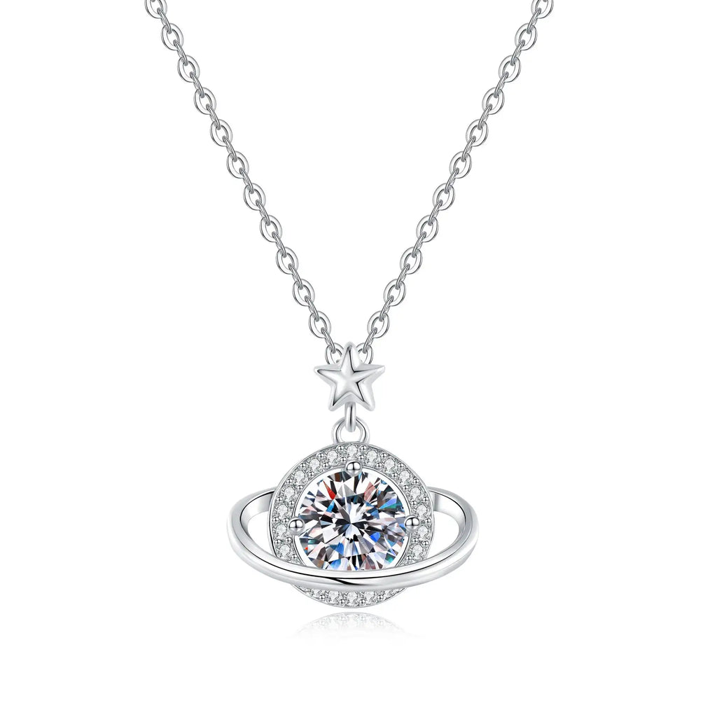 Planet Surround Necklace For Women XINGX Special-interest Design