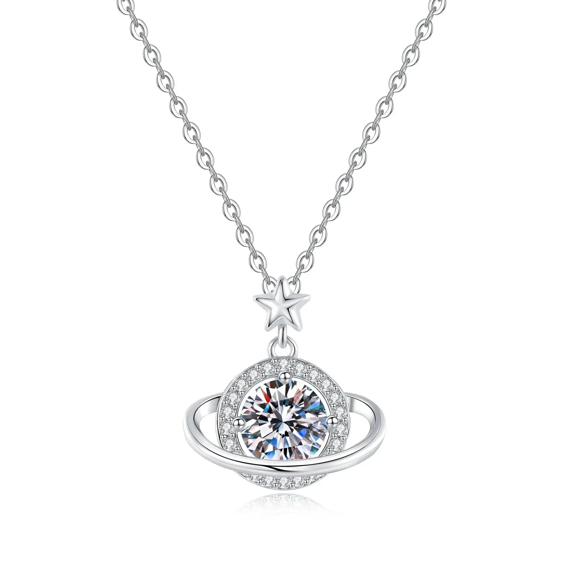 Planet Surround Necklace For Women XINGX Special-interest Design