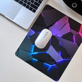 1pc Durable Gaming Mouse Pad with Stylish Geometric Design - Waterproof, Non-Slip, Washable Desk Mat for Keyboard, Sketchbook - Ideal Gift for Gamers, Office, and Study Accessories - Polyester Material No Battery Required Lootquake LLC
