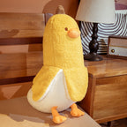 Cartoon Fruit Banana Avocado Big White Goose Doll Toy Pi-Mart