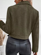 SleekRide Moto Jacket: Elevate Your Edge THRIXINE