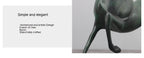 Modern Minimalist Walking Horse Metal Ornaments