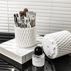 Household Rotatable Makeup Brush Dustproof Cover Storage Container