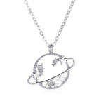 Shiny Zircon Necklace - SJB-DIAMOND ELITES