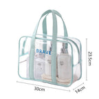 Waterproof beach bag, wet and dry separation fitness bag, toiletry bag, storage goggles, swimsuit swimming bag, Transparent Cosmetic Bag, - SJB-DIAMOND ELITES