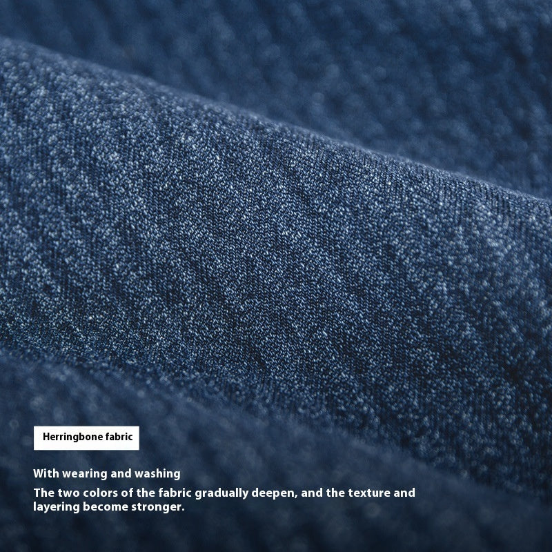 Casual Denim Tapered Jeans For Men Lootquake LLC