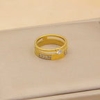 Non-fading Special Interest Light Luxury Fashion Double-layer Ring Lootquake LLC