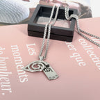 Japanese Ninja Pendant Necklace Pi-Mart