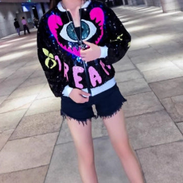 Colorful Sequined Jacket Costume Lootquake LLC