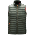 Fashion Men's Autumn Vest Stand-Collar Cotton Jacket
