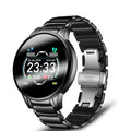 New Ceramic Smart Sport Fitness Watch For Women With Heart Rate Blood Pressure Monitor For Android and  IOS Sistems Sport Multifunctional Steel Belt Smartwatch - SJB-DIAMOND ELITES