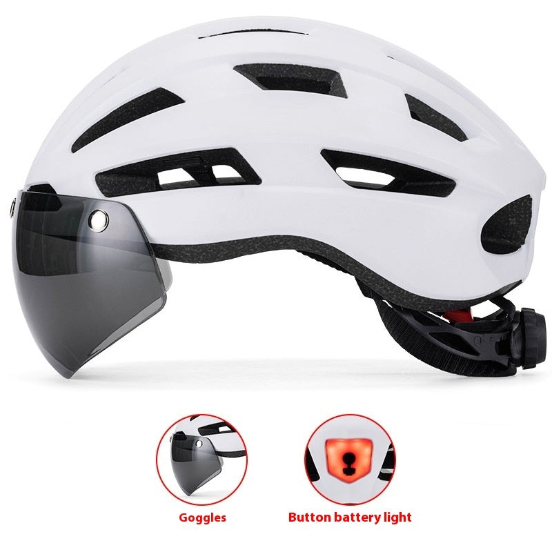 Magnetic Suction Goggles Unisex Mountain Highway Color Changing Cycling Bicycle Helmet Lootquake LLC