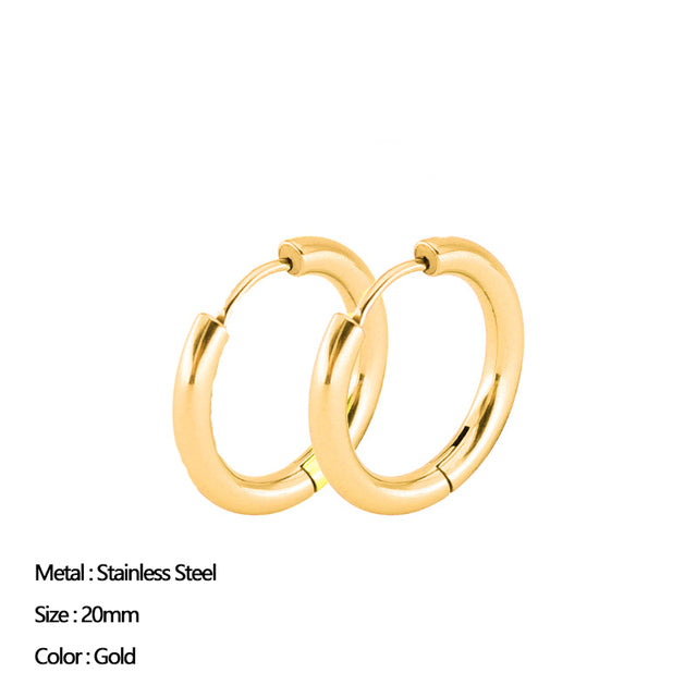 Classic Stainless Steel Ear Buckle Pi-Mart