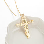 Tree Of Life Necklace Ladies Cross Clavicle Chain Jewelry Pi-Mart