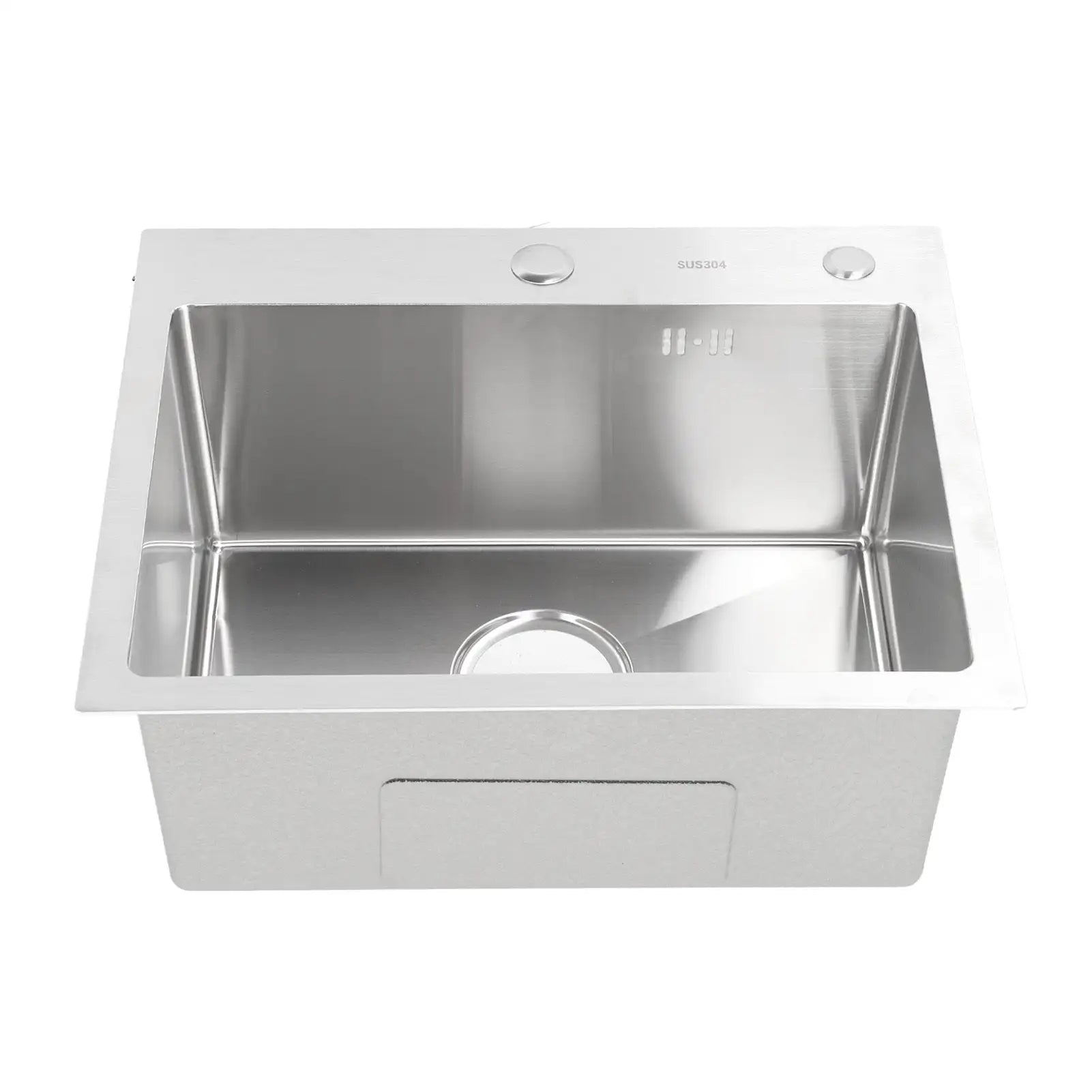 Single Basin Sink Set with Drainer, Stainless Steel Vegetable Washing Sink and Hose - SJB-DIAMOND ELITES