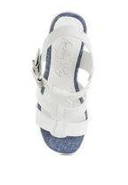 Avalon Chunky Pin Buckle Platform Heels