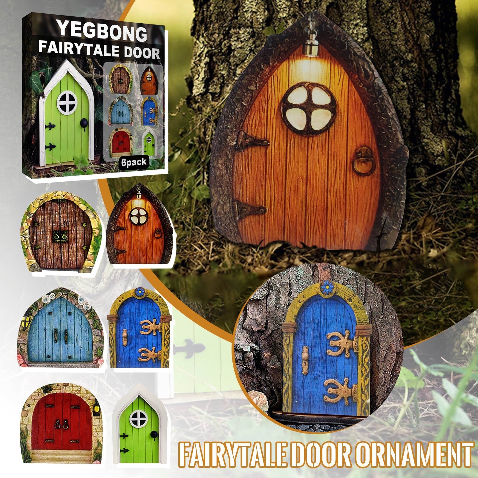 Garden Decoration Fairy Gate Garden Trees