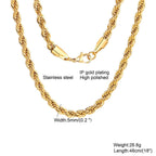 Minimalist Men Ropes Long Necklace Pi-Mart