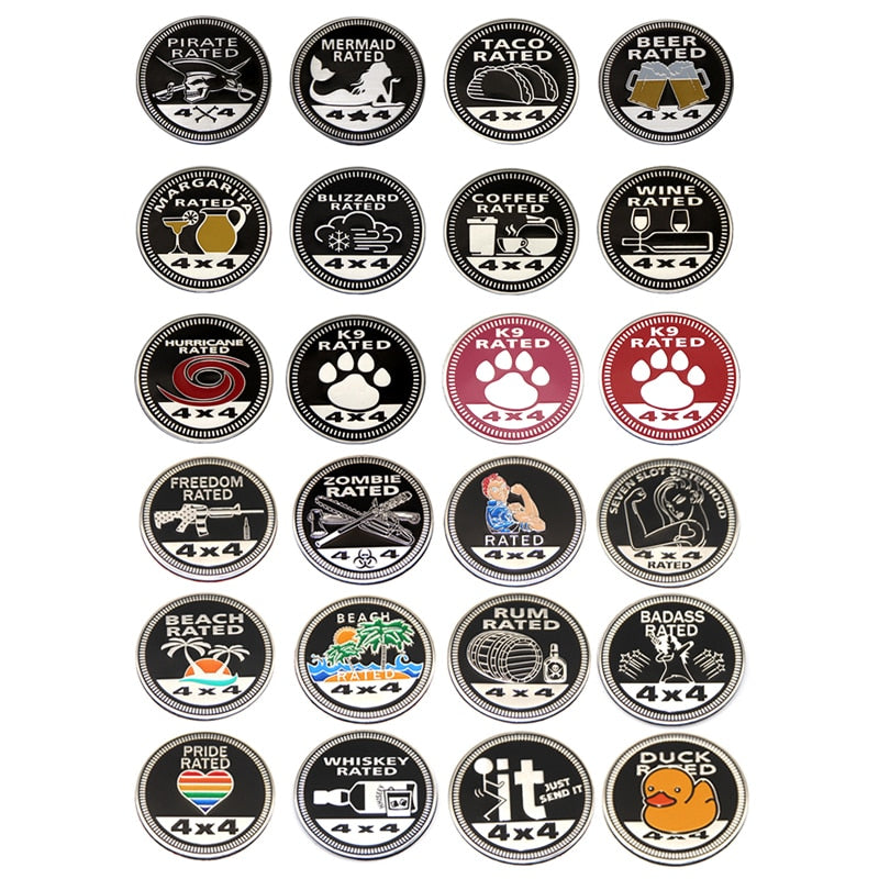 3D Emblem Car Sticker - SJB-DIAMOND ELITES
