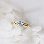 Huitan Simple Heart Ring - SJB-DIAMOND ELITES
