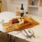 Fork Board Nordic Western Food Cutting Board Fruit Cheese Bread Pizza Board Pi-Mart