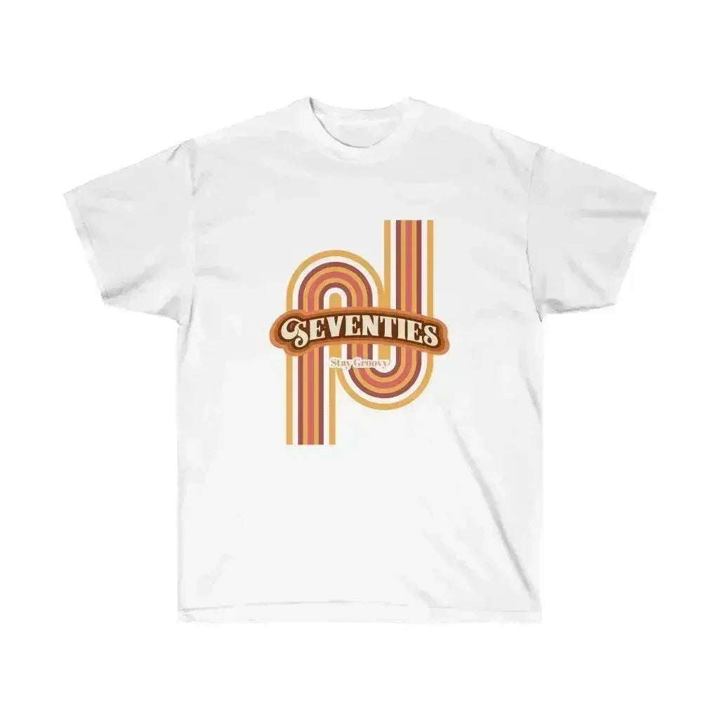 Womens Retro 70's Cotton T-Shirt - SJB-DIAMOND ELITES